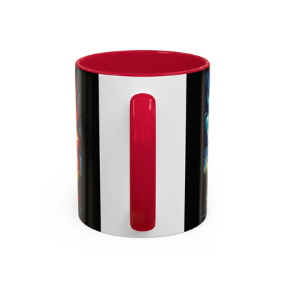"Naomh Solus (Gaelic) - Sacred Light (English)", Colorful Mugs (11oz, 15oz)