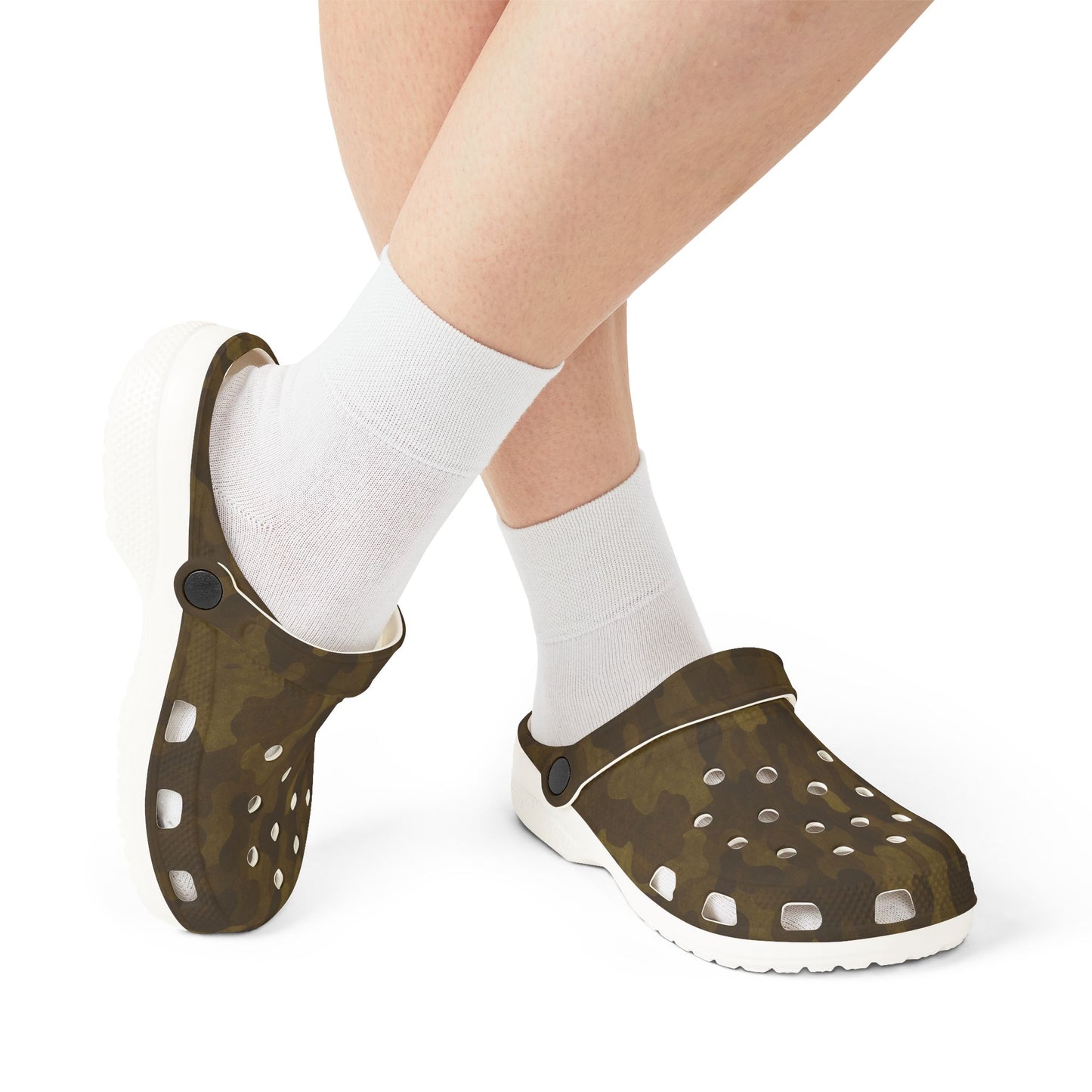 "Swamp Recon Camouflage", Foam Rubber Clogs