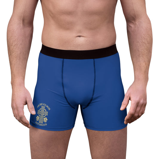 "Archie Kilmor Cross - Reforged" #01, Men's Boxer Briefs (True Blue)