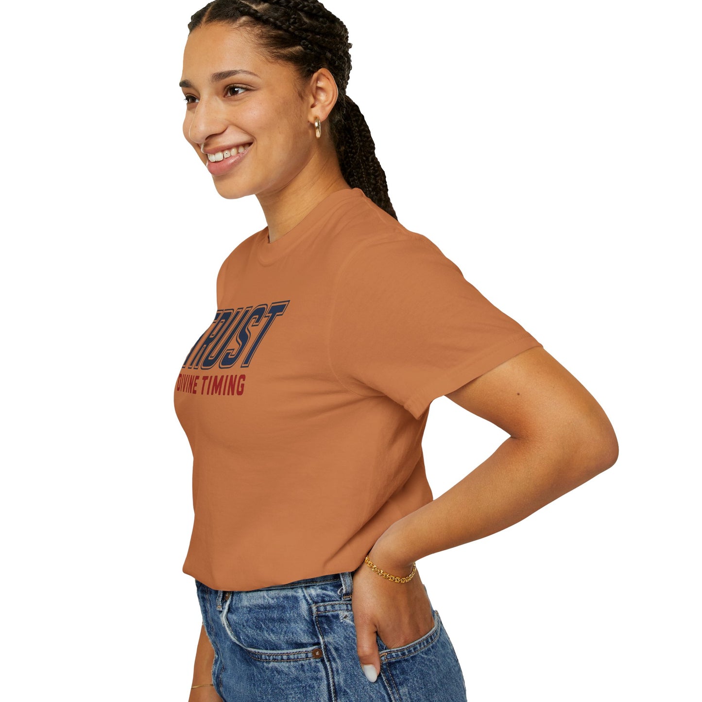 "Trust Divine Timing" #02, Unisex T-shirt