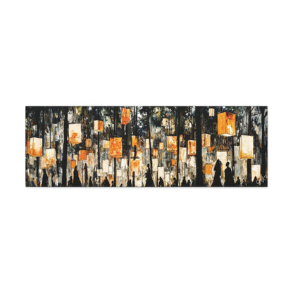 "Lantern Festival", Fine Art Matte Canvas, Stretched, 1.25"