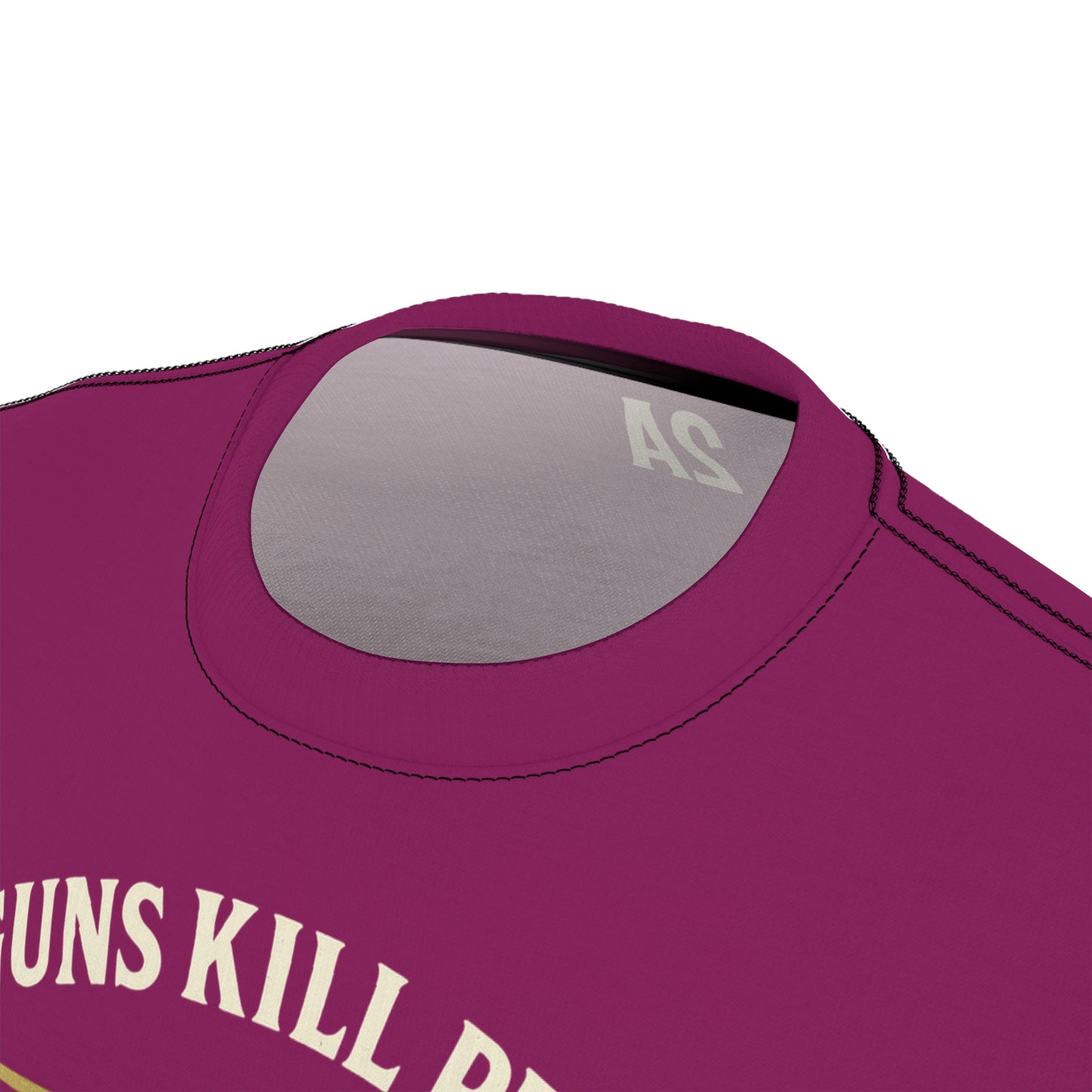 ''Forks Make You Fat", Unisex T-shirt (Celestial Dragon Pink)