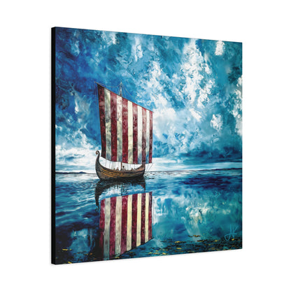 "First Keel at Cille Pheadair", Fine Art Matte Canvas, Stretched, 1.25"