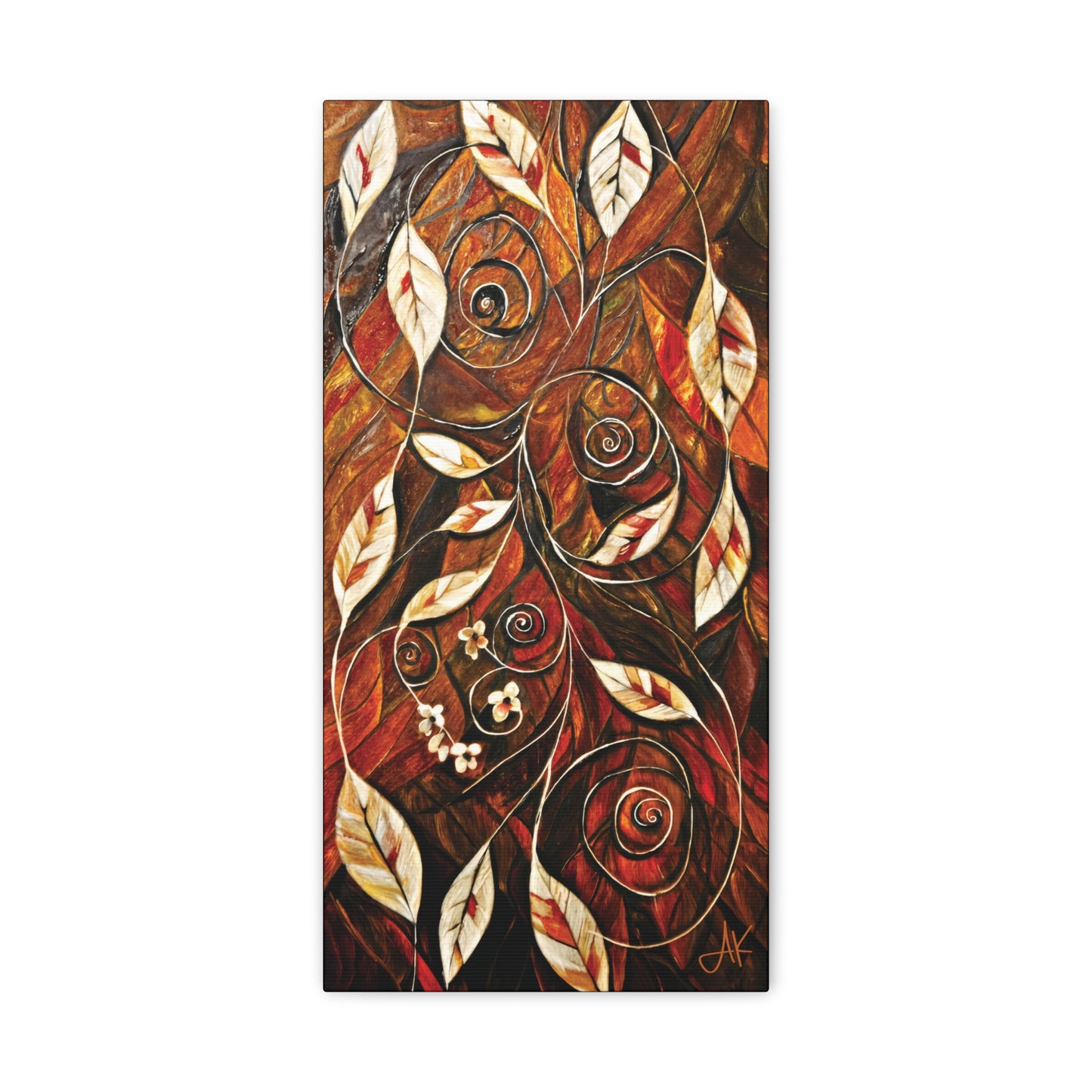 "Autumn Falls", Fine Art Matte Canvas, Stretched, 1.25"