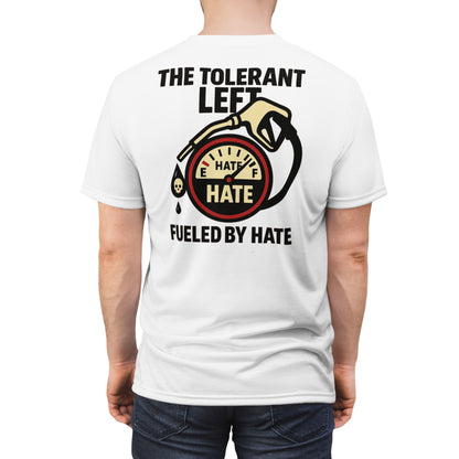 "The Tolerant Left", Unisex T-shirt (Doctor White)