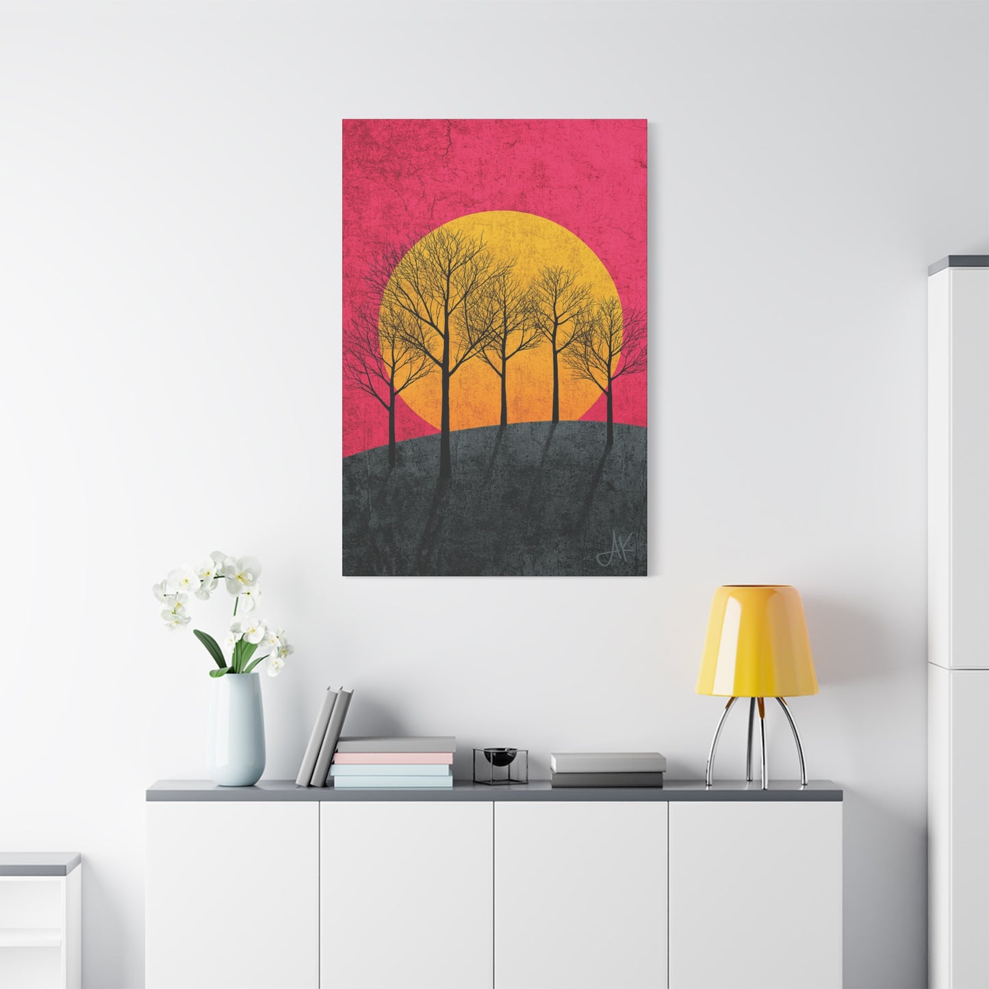 "Colors of Days End", Fine Art Matte Canvas, Stretched, 1.25"