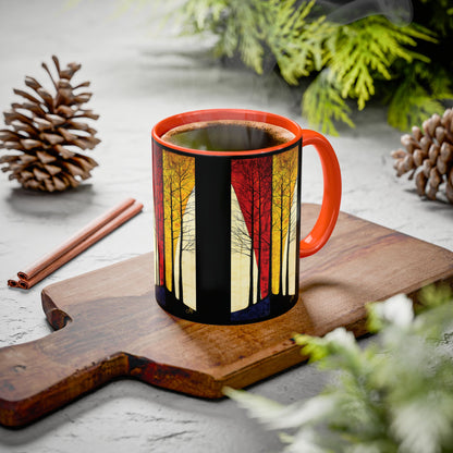 "Go Out in Joy" Isaiah 55:12 (NIV)", Colorful Mugs (11oz & 15oz)
