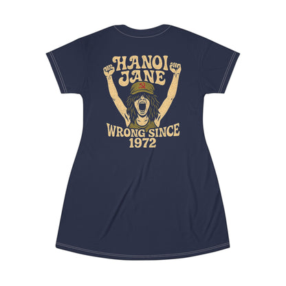 "Hanoi Jane", T-Shirt Dress (BGS Blue)
