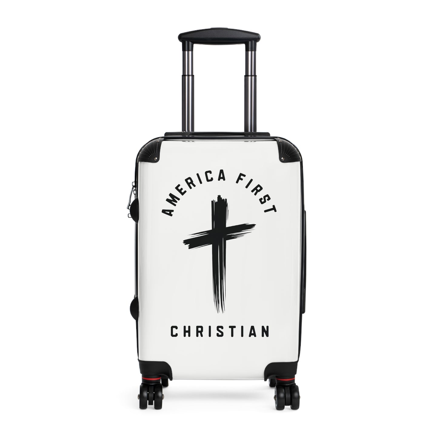 "America First Christian" #05 Suitcases (Alabaster White)