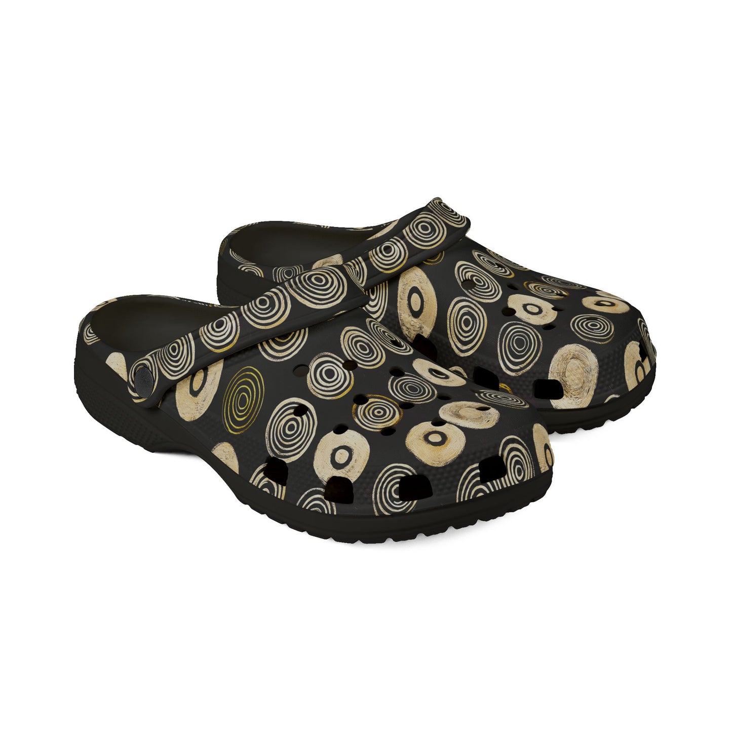 "Punk Polka", Foam Rubber Clogs