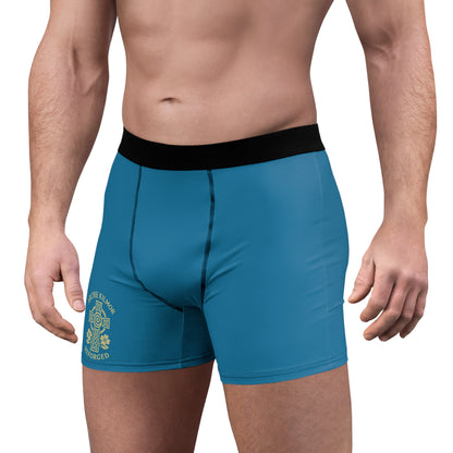 "Archie Kilmor Cross - Reforged" #01, Men's Boxer Briefs (Cerulean Blue)