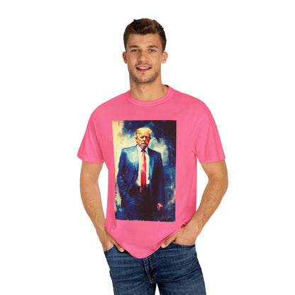 "Trump Portrait No. 6", Unisex T-shirt (Dark Colors)