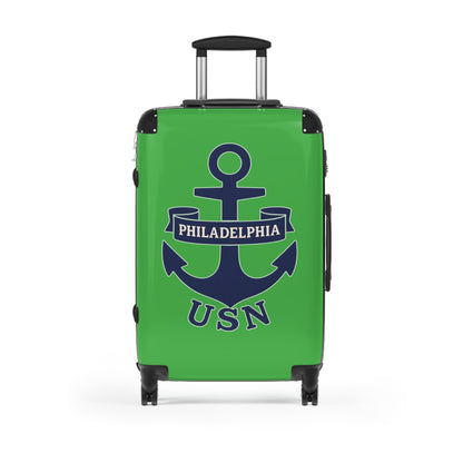 "USN Anchor", Suitcase (Black Bean)