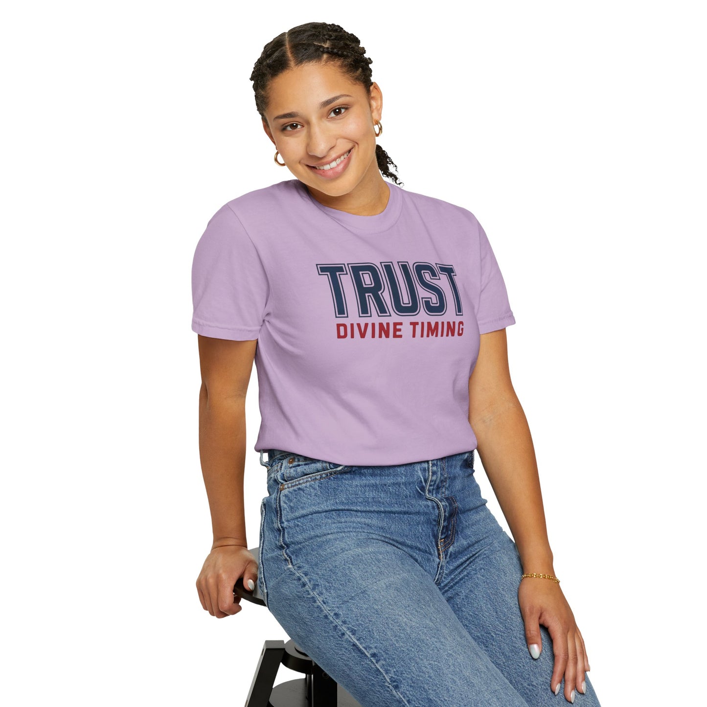 "Trust Divine Timing" #02, Unisex T-shirt