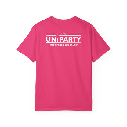 "The Uniparty Shot President Trump" #03, Unisex T-shirt