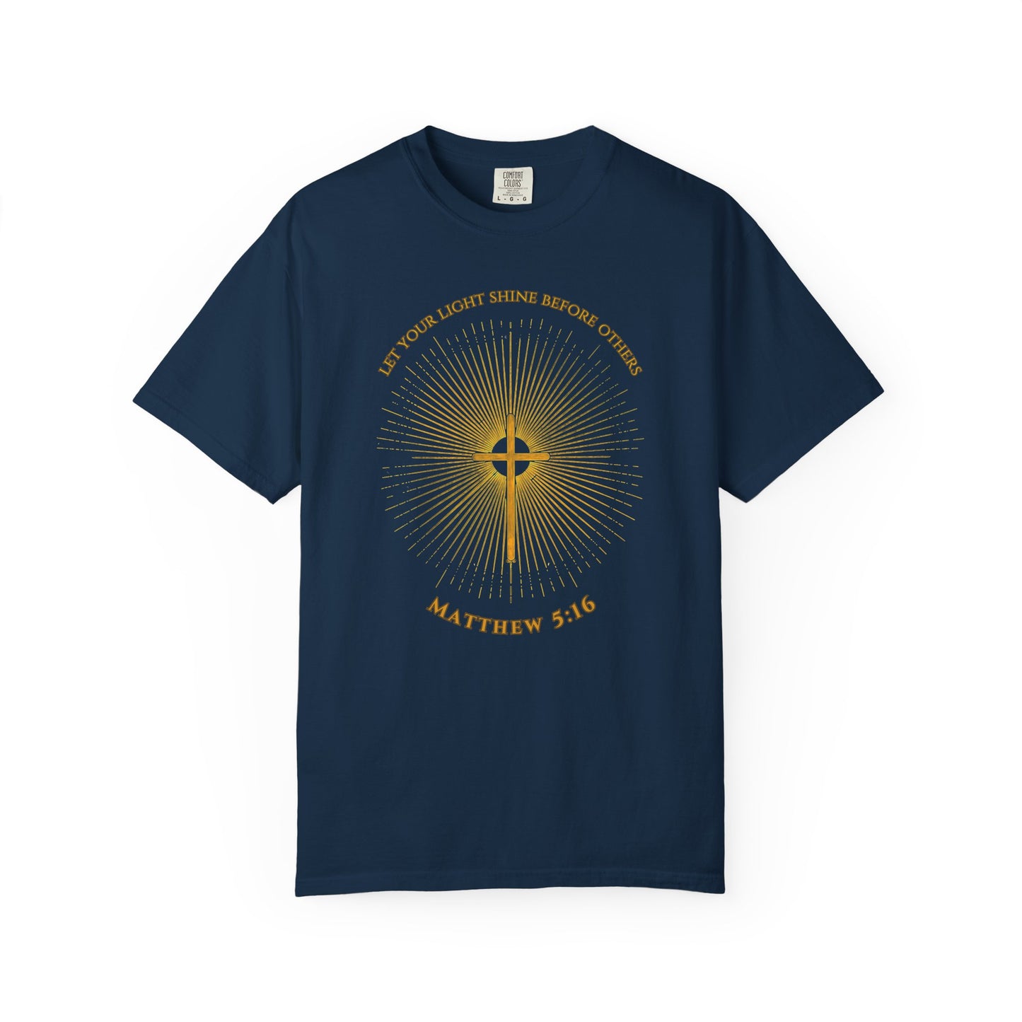 "Matthew 5:16 Sunburst", Unisex T-shirt