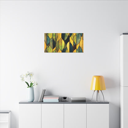"Inner Grove", Classic Stretched Matte Canvas Pattern Art Print
