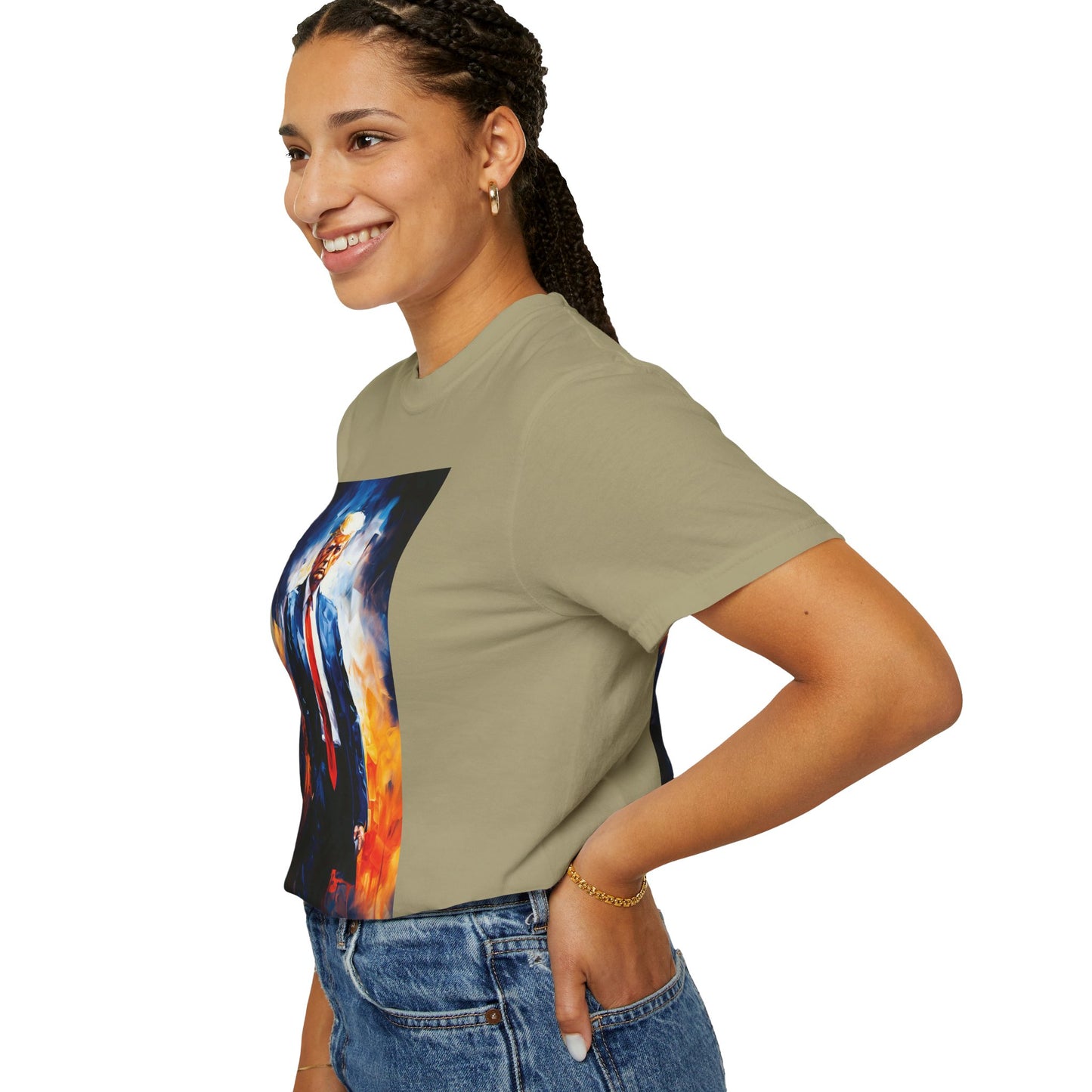 "Trump Portrait" #22, Unisex T-shirt (Light Colors)
