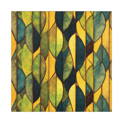 "Inner Grove", Classic Stretched Matte Canvas Pattern Art Print