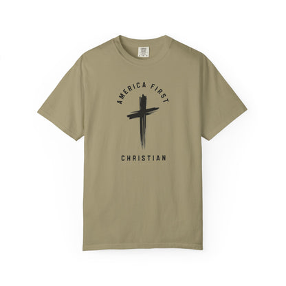 "America First Christian" #05, Unisex T-shirt (Light Colors)