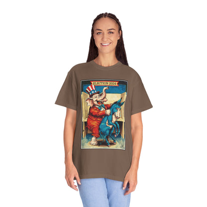 "MAGA Spanked the Donkeys 2024", Unisex T-shirt (Light Colors)