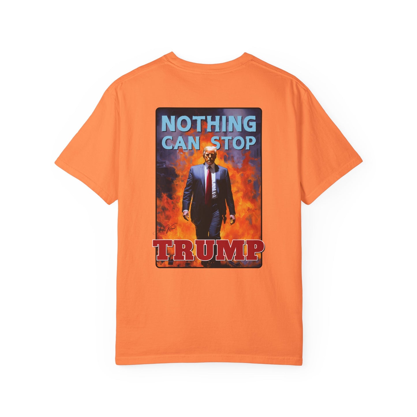 "Nothing Can Stop Trump", Unisex T-shirt (Light Colors)