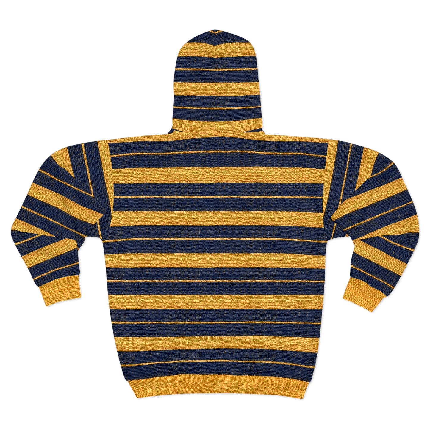 "Golden Ensign", Unisex Wearable Art Zip Hoodie