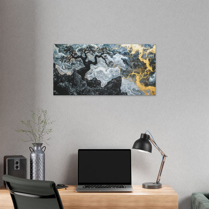 "An Crann Naomh (Gaelic) - The Sacred Tree (English)", Stretched Classic Canvas Fine Art Print