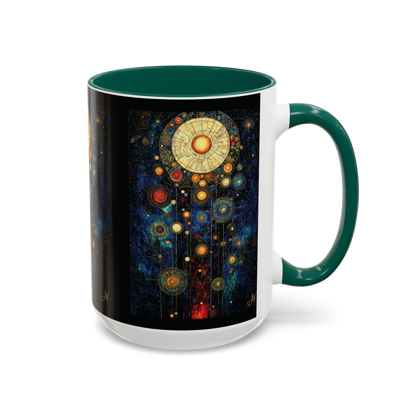 "Ancient Connection to God", Colorful Mugs (11oz, 15oz)