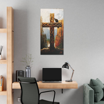 "Airer Goídel (Gaelic) Coast of the Gaels (English)", Stretched Classic Canvas Fine Art Print