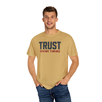 "Trust Divine Timing" #02, Unisex T-shirt