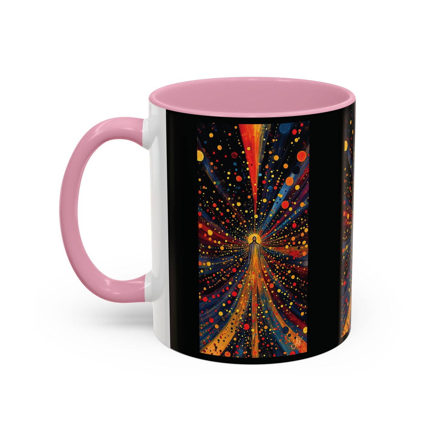 "Illuminated by Grace - 2 Corinthians 4:6", Colorful Mugs (11oz & 15oz)