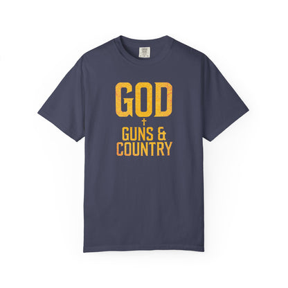 "God Guns & Country" #02, Unisex T-shirt