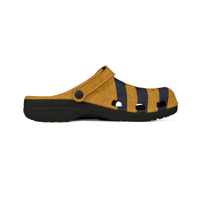 "Triple Ensign", Foam Rubber Clogs