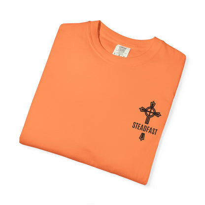 "Steadfast Cross in Black", Unisex T-shirt