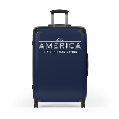 "America is a Christian Nation", Suitcases (Dark Blue)