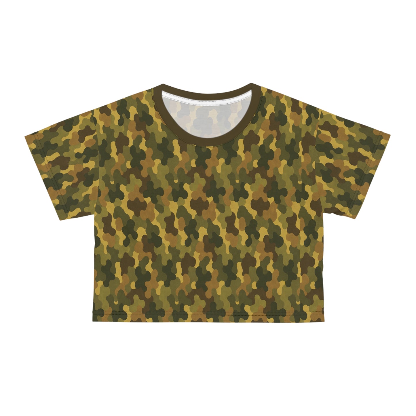 "SASR Day-Ops Camouflage", Crop Tee (SASR Brown Collar)