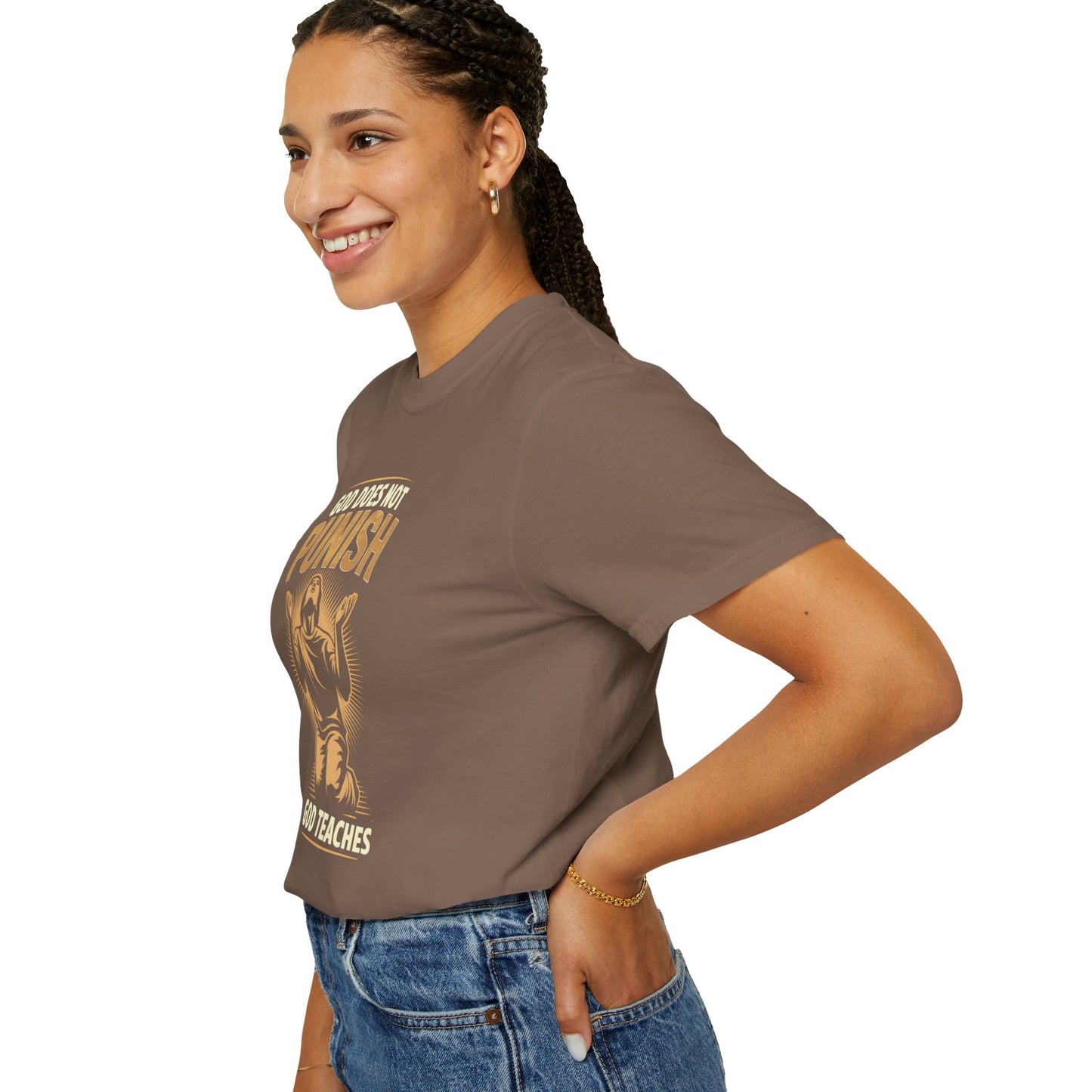 "God Does Not Punish - God Teaches" #02, Unisex T-shirt
