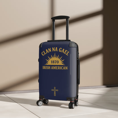 "Clan na Gael - Irish American", Suitcase (Mariana Blue)