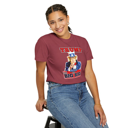 "Trump - Too Big To Rig", Unisex T-shirt