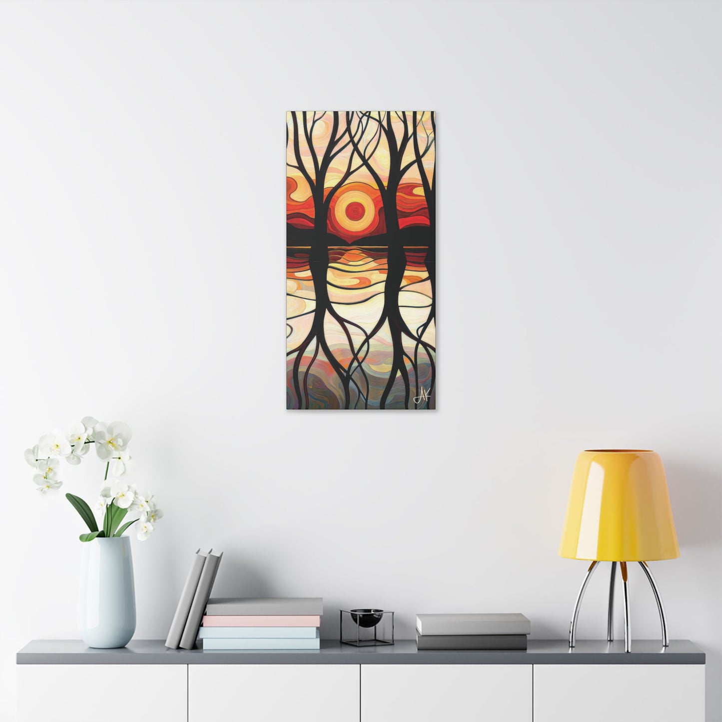 "Liminal Twilight", Stretched Classic Canvas Fine Art Print