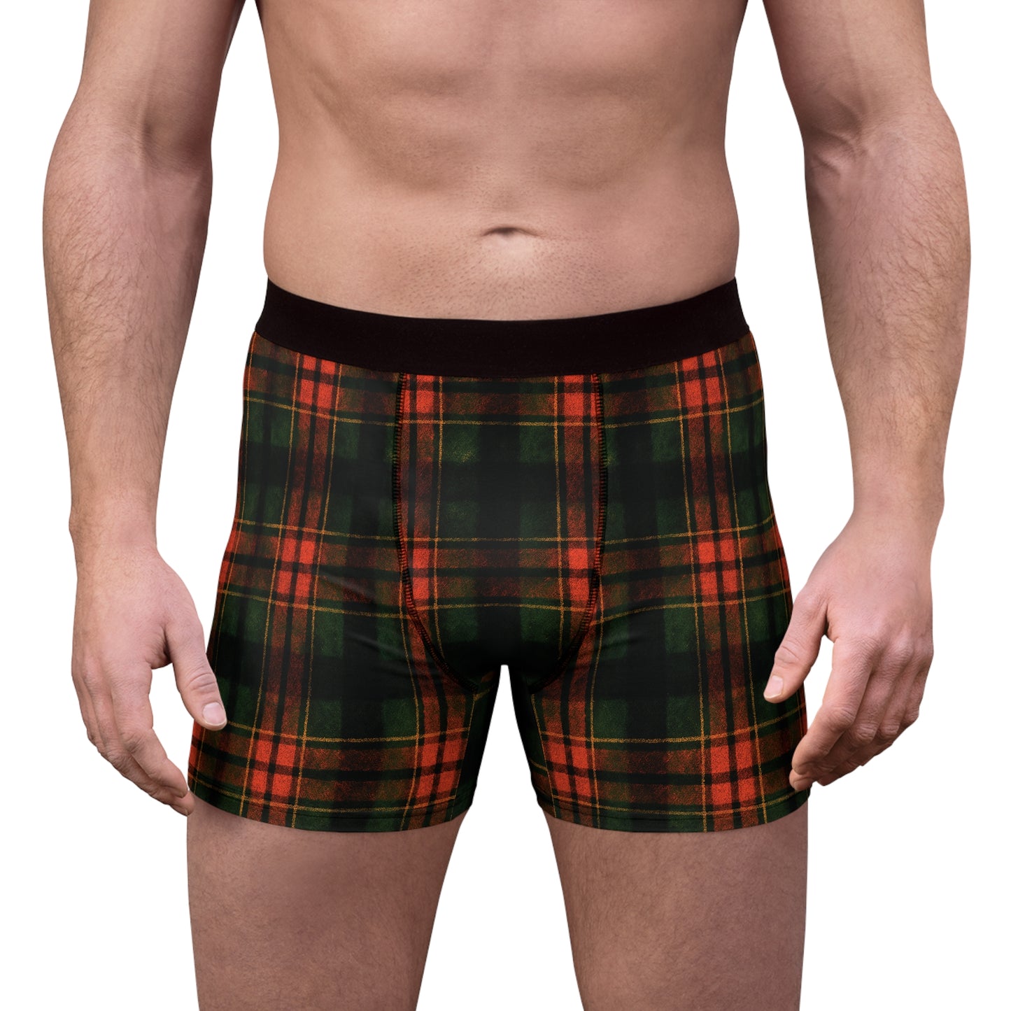 "Kilmor Brieve Tartan", Men's Boxer Briefs