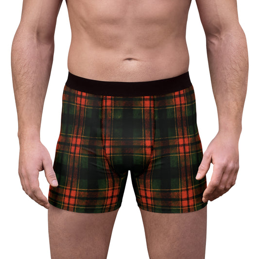 "Kilmor Brieve Tartan", Men's Boxer Briefs
