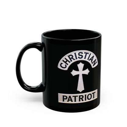 "Christian Patriot" #01, Black Mug (11oz & 15oz)