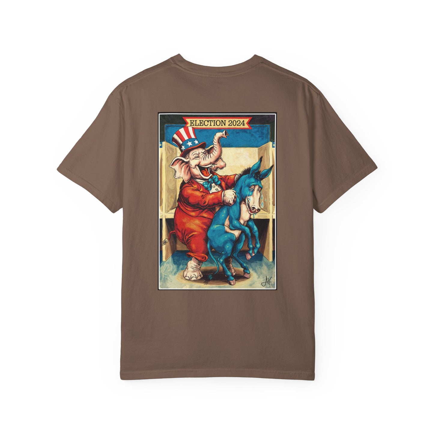 "MAGA Spanked the Donkeys 2024", Unisex T-shirt (Light Colors)