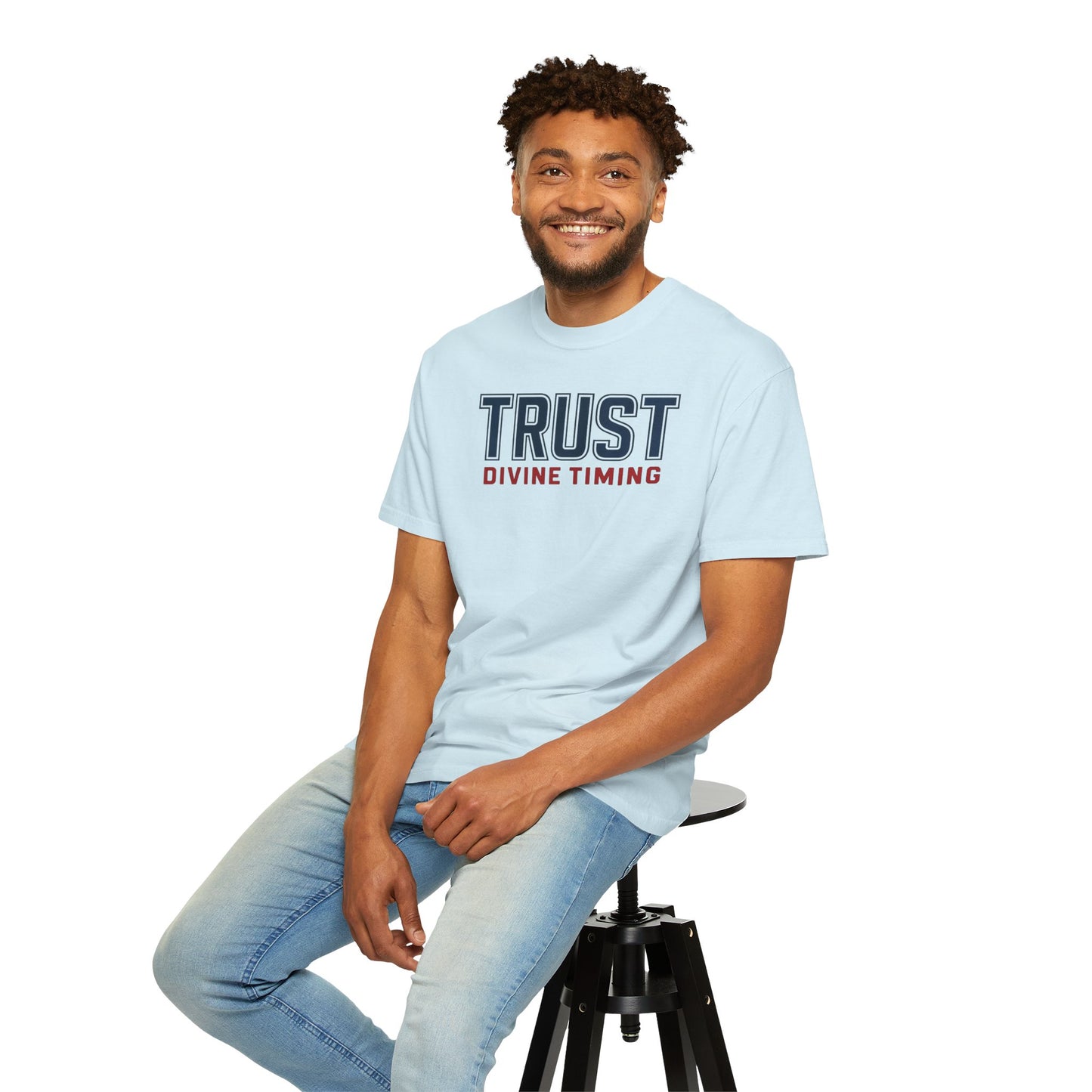 "Trust Divine Timing" #02, Unisex T-shirt