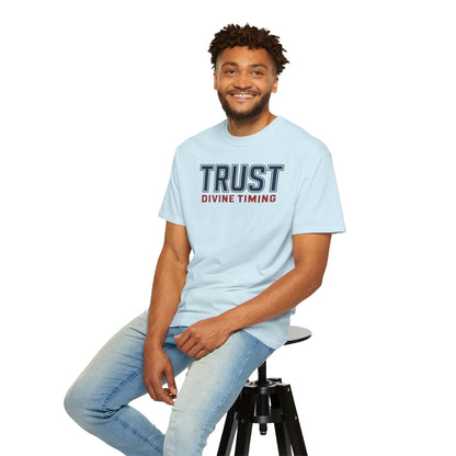 "Trust Divine Timing" #02, Unisex T-shirt