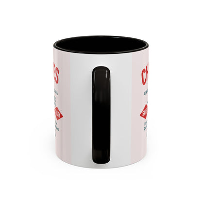 "Delicious Cherries", Colorful Mugs (11oz, 15oz) (Sea Salt Sherbet)