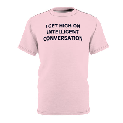 "Intelligent Conversation", Unisex T-shirt (No Need To Blush)