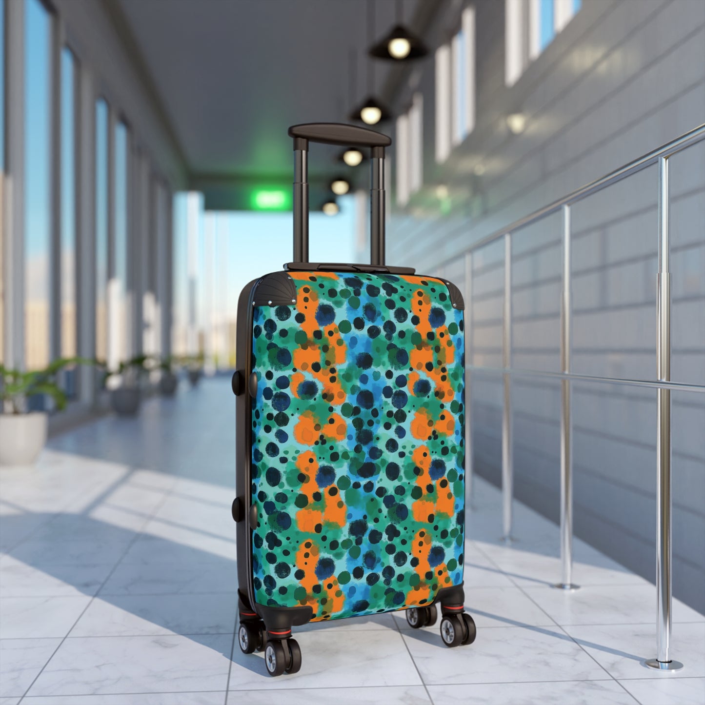 "Midnight Coral", Suitcases